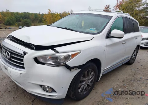 2014 Infiniti Qx60 из США, поврежденный, VIN 5N1AL0MMXEC501553